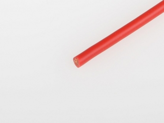 Kabel silový červený 6mm