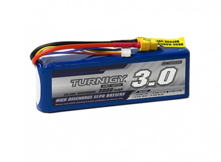 Turnigy 3000mAh/4čl  40 - 50C