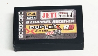 Krabička přijímače Jeti Duplex R8